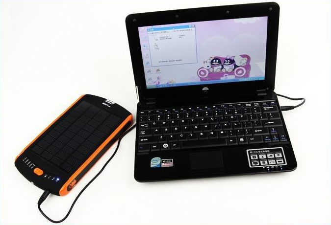 chargeur solaire pour ordinateur portable
